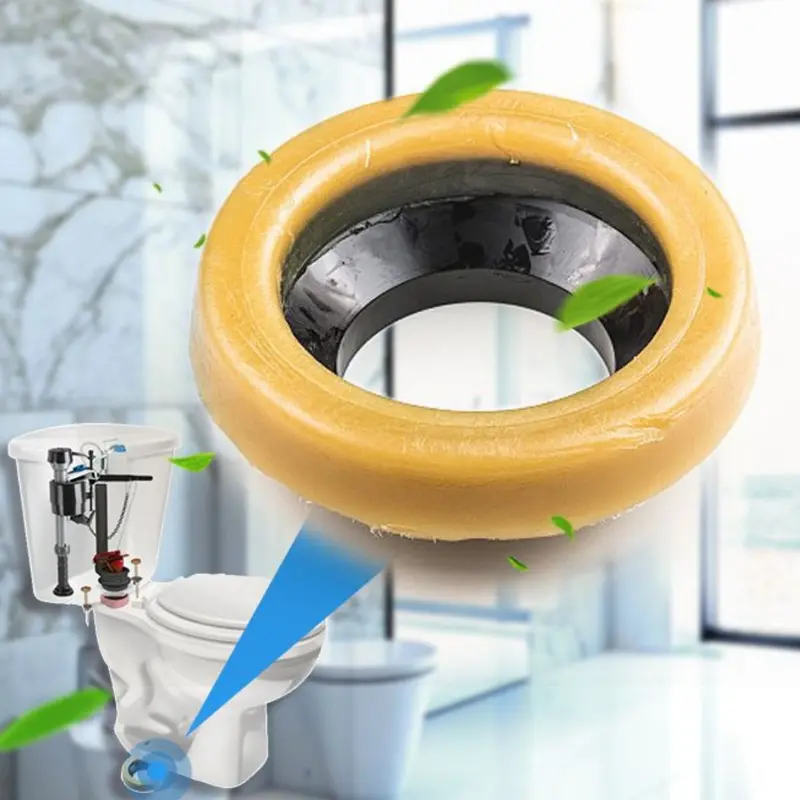 Plastic-Core Wax Ring For Toilets – Odor- And Leak-Proof Seal (76–110 Mm) For Sanitary Flange Installation 1