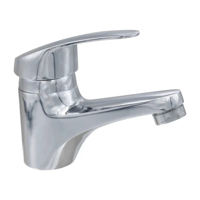 Polished Chrome Bathroom Basin Faucet – Single-Handle Monocommand Lavatory Mixer 2