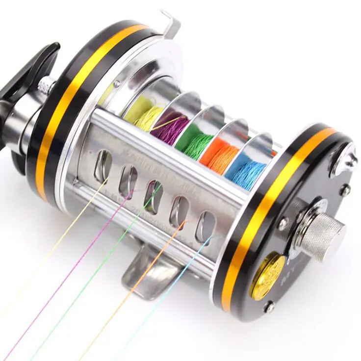 Professional Trolling Fishing Reel – 6-Line Capacity, 4.2:1 Gear Ratio 1
