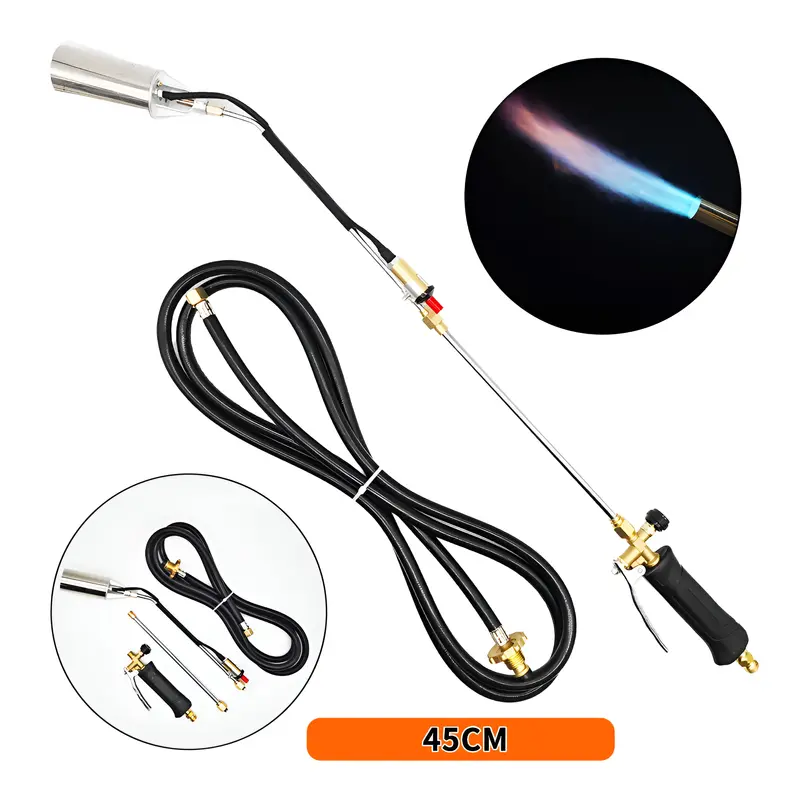 Propane Torch – Adjustable Flame Gas Burner For Soldering, Brazing, And Heat Applications 1