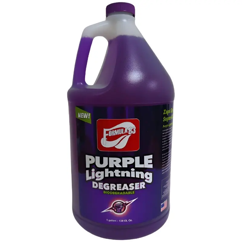 Purple Lightning Formula 83 Liquid Degreaser – 1-Gallon Industrial Cleaning Concentrate 1