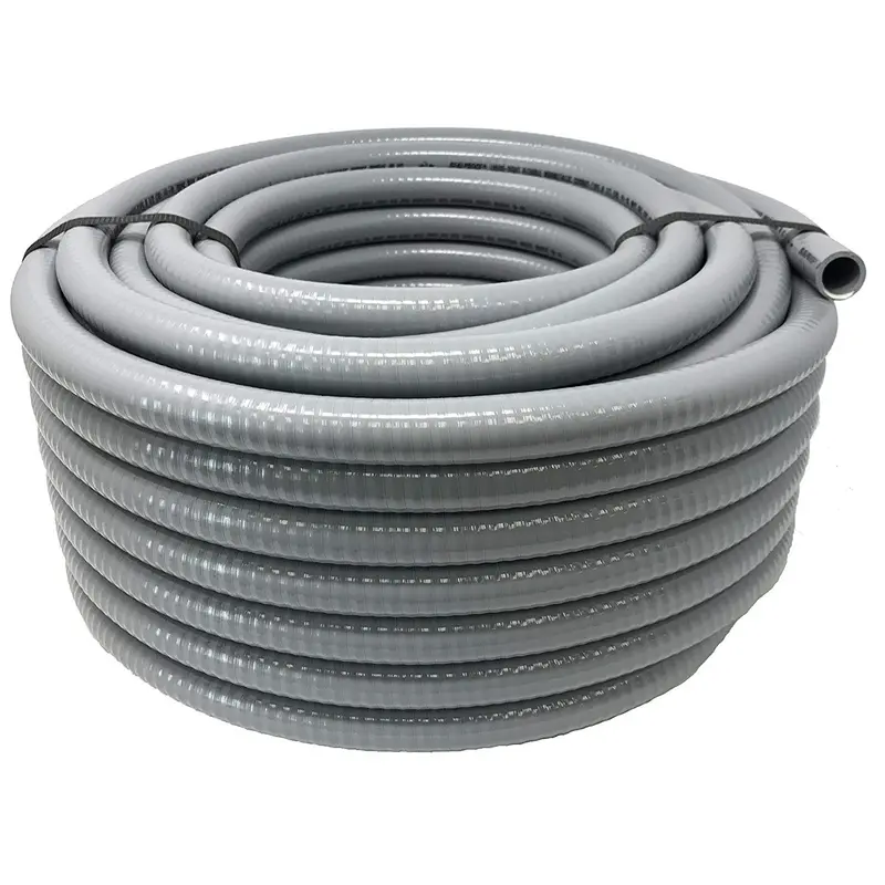 Pvc-Coated Galvanized Liquid-Tight Flexible Metal Conduit Rolls 1