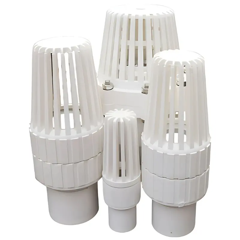 Pvc Non-Return Valves – Foot Valves And Check Valves With And Without Threads 1