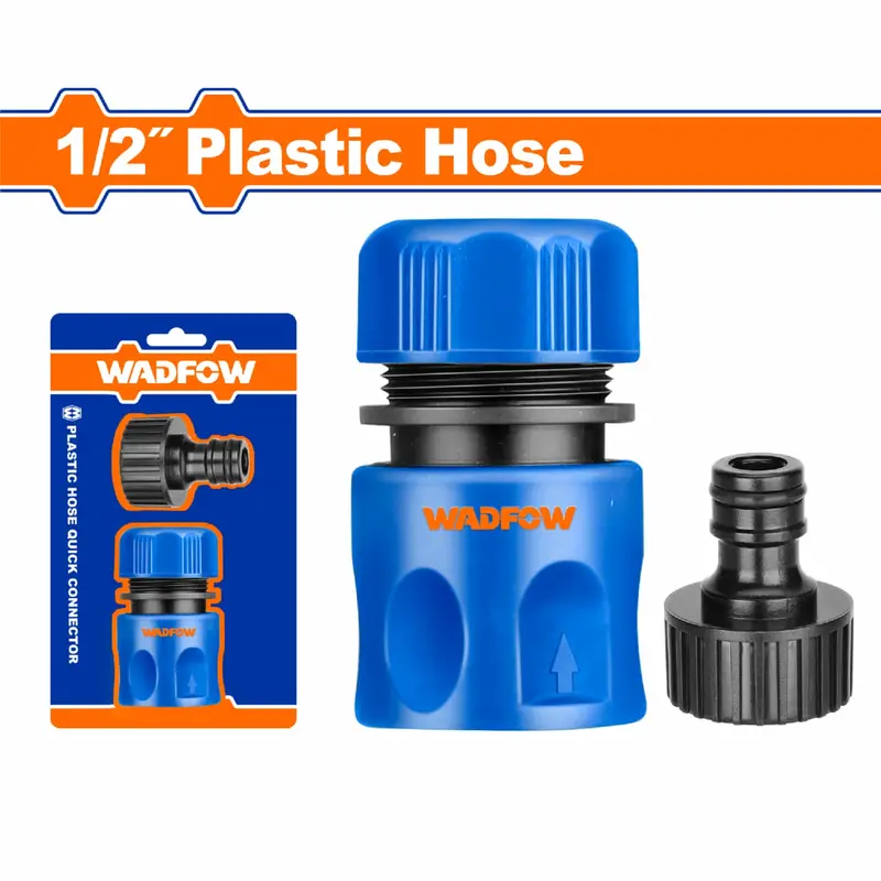Quick-Connect Hose Fittings Kit – 1/2" Couplers + 3/4" Faucet Adapter 1