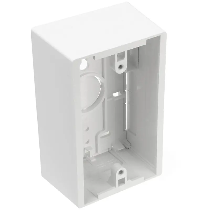 Rectangular Metal Junction Box – 115×73×45 Mm, 1.2 Mm Thickness, ½″ Knockouts 1