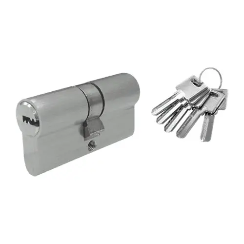 Replacement Cylinder For Glass Door Locks – Includes 5 Keys 1