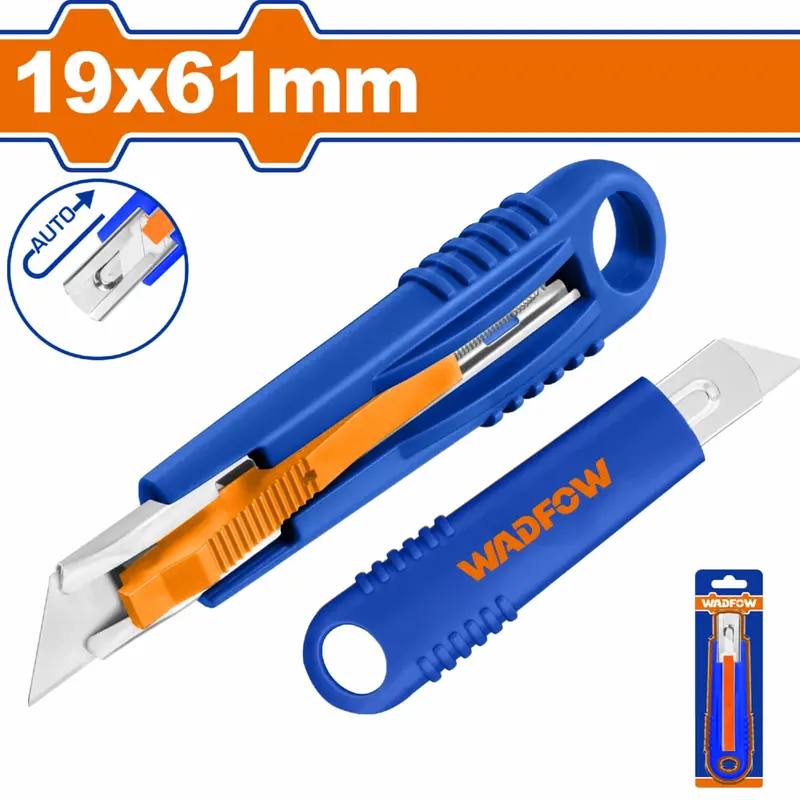 Retractable Plastic Tape Measure – 19X61Mm Ergonomic Design, Flat Button Release, Single Blade 1