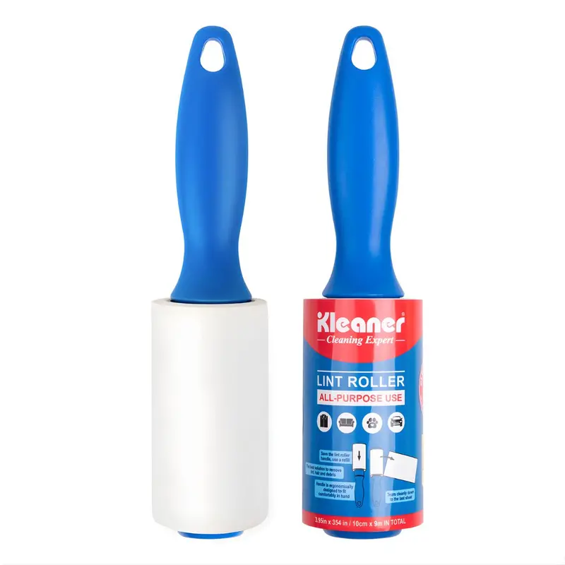 Reusable Adhesive Lint Roller – 60 Sheets, 10 Cm Wide, Pet Hair & Fabric Remover 1