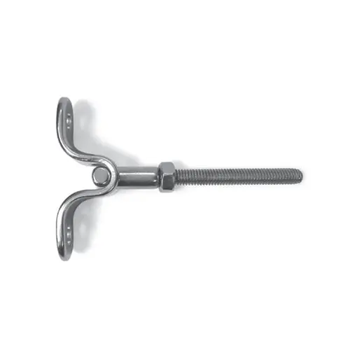 Right-Hand Threaded Wall-Mount Bracket – Aisi 316 Stainless Steel 1