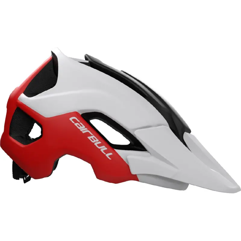 Road & Mountain Bike Helmet – White And Red, Size L 1