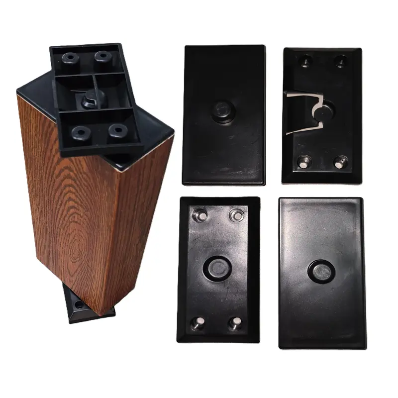 Rotating Pergola Anchor Kit – Top & Bottom Mount Set For 100×50 Mm Wpc Or 2×4" Posts (4-Piece) 1