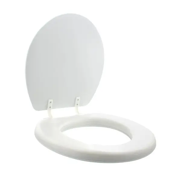 Round White Toilet Seat Cover 1