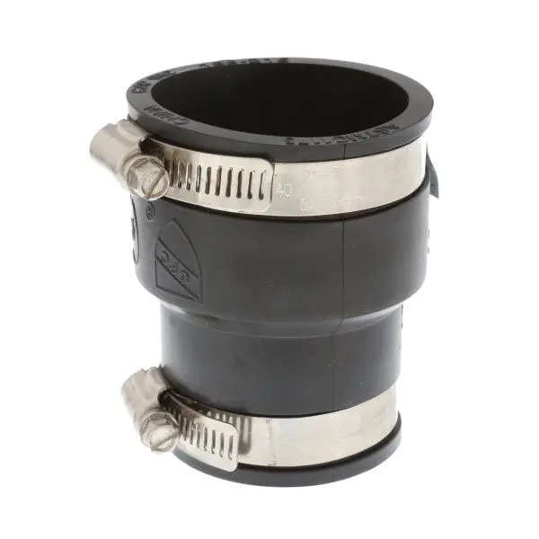 Rubber Drain Coupling Reducer – 1.5" To 2" Size 1