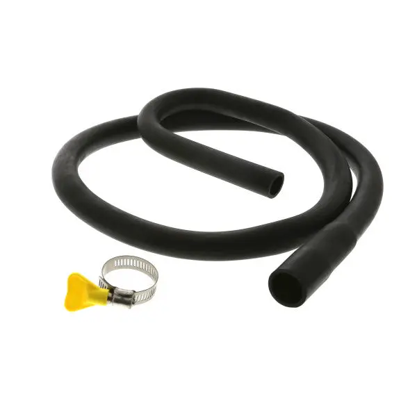Rubber Washing Machine Drain Hose With Clamp 1