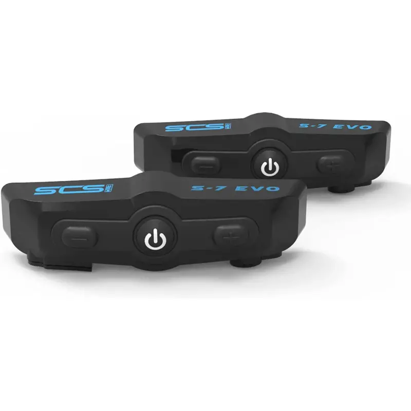 S7 Evo Duo Bluetooth Helmet Intercom – Pair Included 1