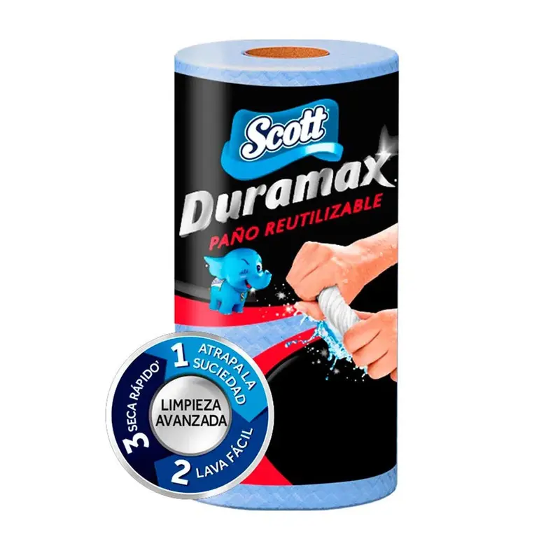 Scott Duramax Reusable Blue Paper Towel – Single Sheet 1