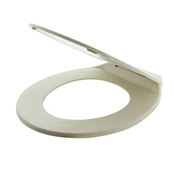 Semi-Round Toiletbowl Seat Cover In Bone Finish 1