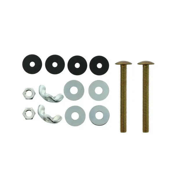 Set Of 2 Premium Toilet Bolt Kits – 5/16" X 3" 1
