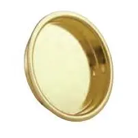 Set Of 5 Satin Nickel Finger Pulls – 2-1/8-Inch For Cabinet Doors 1