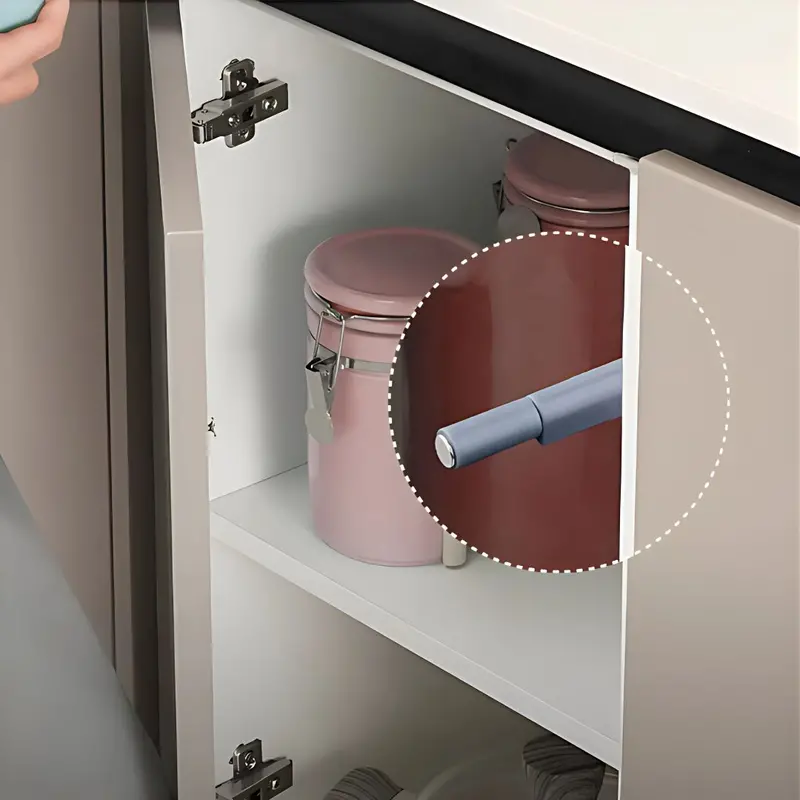 Soft-Close Cabinet Door Damper – Magnetic Gray Adhesive Buffer For Silent, Gentle Closing 1