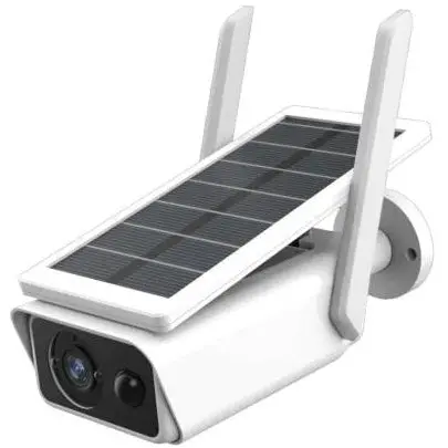 Solar-Powered Wi-Fi Security Camera — Ip66 Waterproof, 3Mp 1