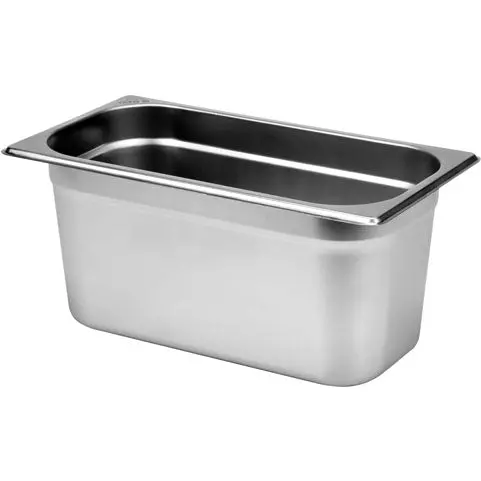 Stainless Steel Gn 1/3 Gastronorm Tray – 150 Mm Depth 1