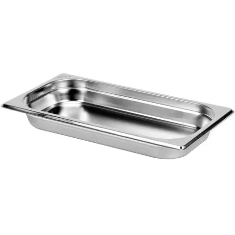 Stainless Steel Gn 1/3 Gastronorm Tray – 40 Mm Depth 1
