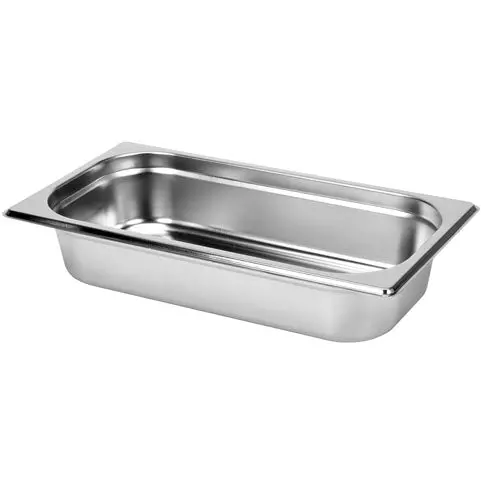 Stainless Steel Gn 1/3 Gastronorm Tray – 65 Mm Depth 1