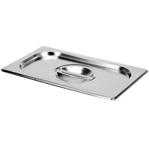 Stainless Steel Gn 1/4 Cover – Heavy-Gauge, Oven-Safe Lid 1