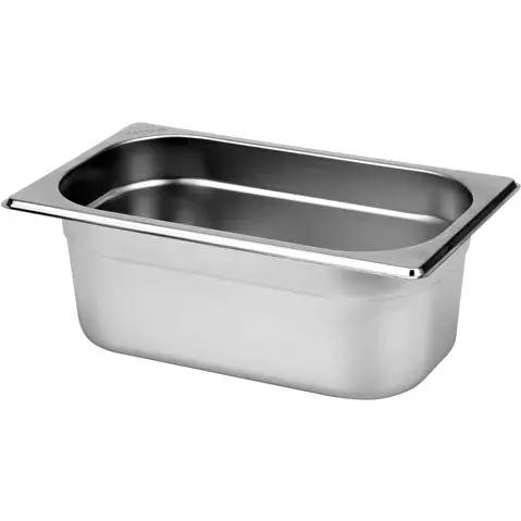 Stainless Steel Gn 1/4 Gastronorm Tray – 100 Mm Depth 1