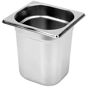 Stainless Steel Gn 1/6 Gastronorm Tray – 200 Mm Depth 1