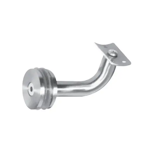 Stainless Steel Satin Finish Glass Clamp Support For 8–19 Mm Panels 1