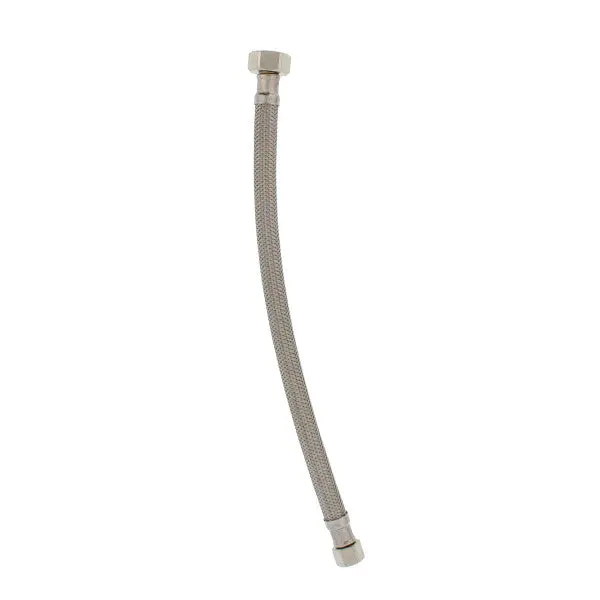 Stainless Steel Sink Supply Hose, 3/8" X 1/2" 1