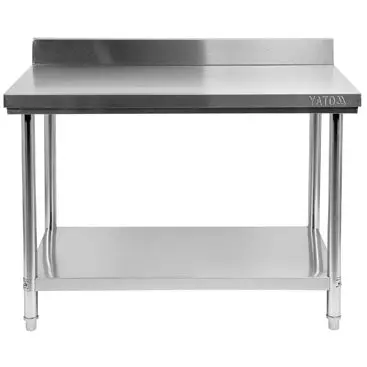 Stainless Steel Splash-Resistant Workbench – 700×850 Mm 1