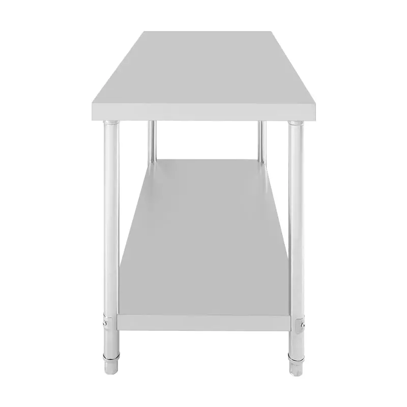 Stainless Steel Workbench – 60 Cm × 85 Cm Heavy-Duty Fabricated Surface 1