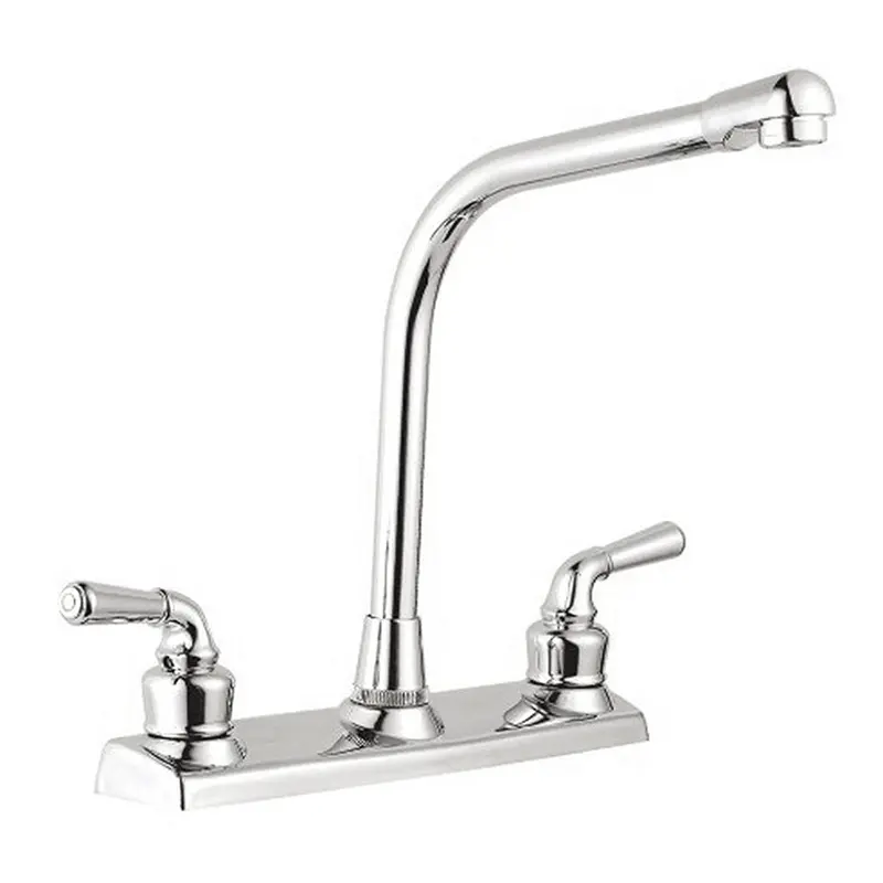 Swan-Neck Kitchen Faucet – Plastic Body, Single-Lever Mixer, Nessati 1