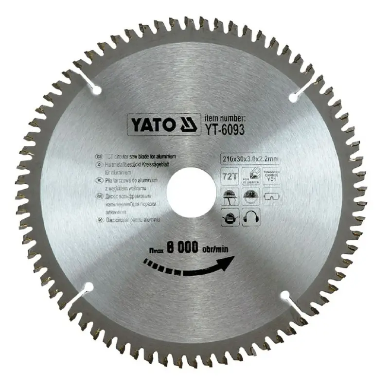 Tct Aluminum-Cutting Miter Saw Blade 1