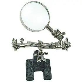 Third Hand Soldering Tool With Magnifying Lens – 62 Mm 1