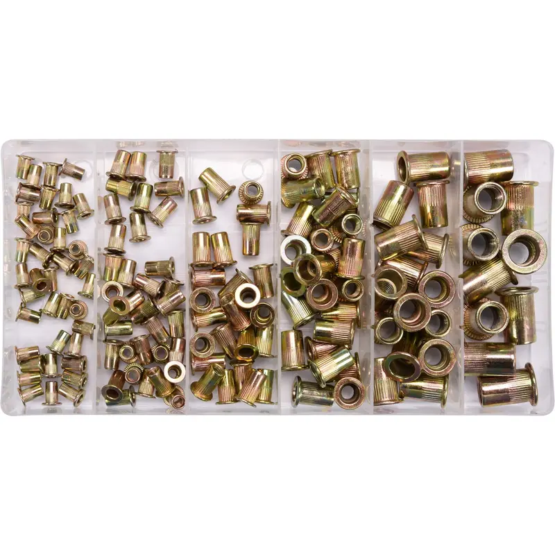 Threaded Rivet Assortment – Mixed Metric Sizes (M3–M10) With Quantity Breakdown 1