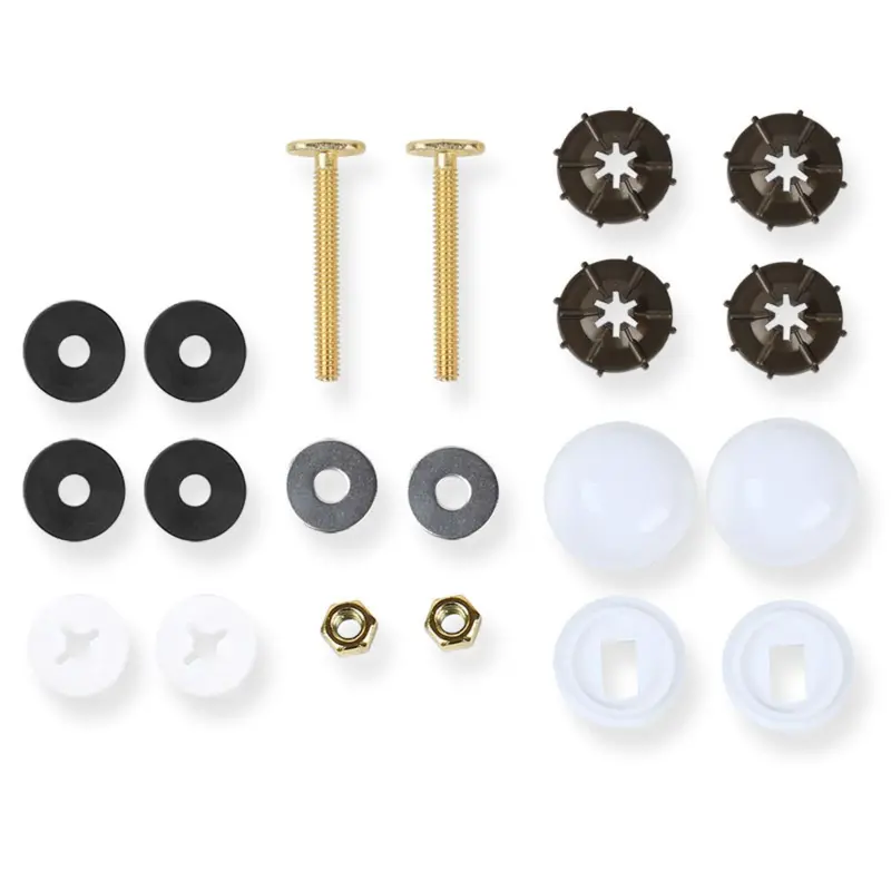 Toilet Mounting Hardware Kit – Complete Bolt & Accessory Set For Secure Toilet Installation 1