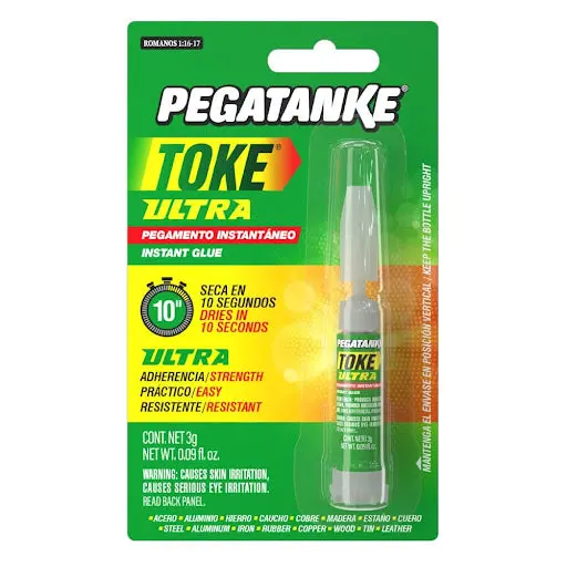 Toke Ultra Instant Adhesive – 3G High-Strength Cyanoacrylate Bonding Gel 1