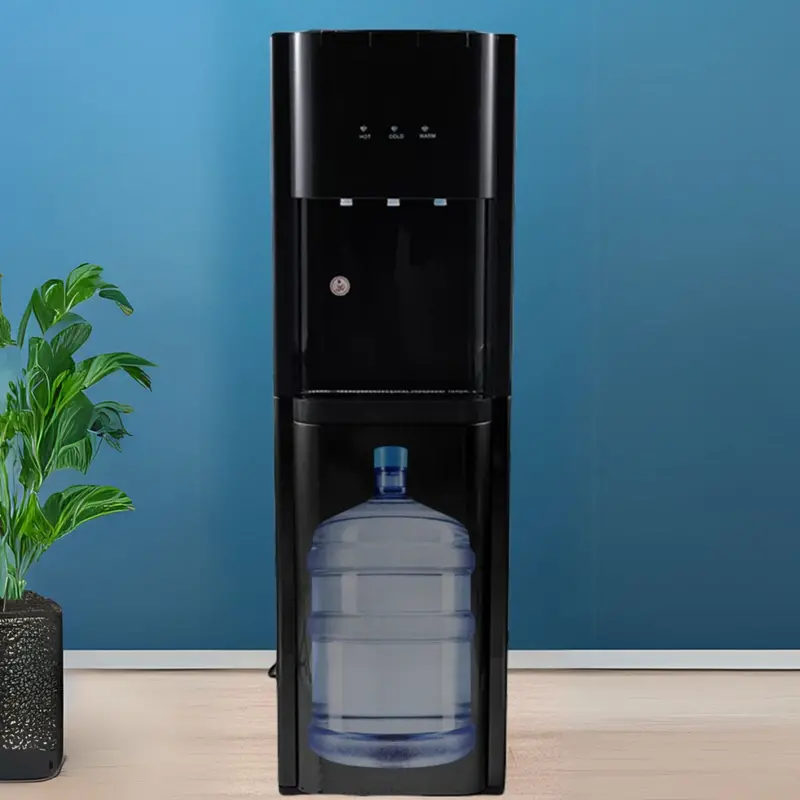 Triple-Temp Water Dispenser – Hot, Cold & Room-Temperature Dispensing For Bottom-Load Bottles (110V) 1