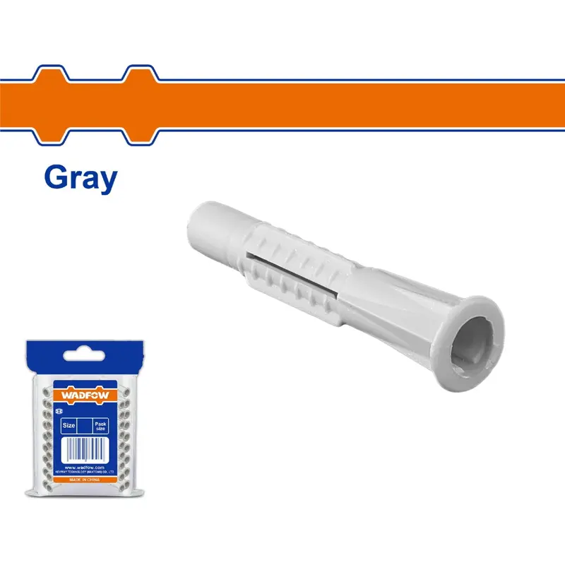 Universal Gray Plastic Anchor Set – General Purpose Fixing 1