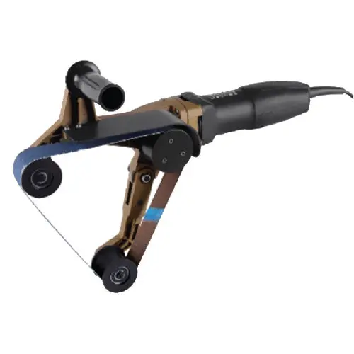Variable-Speed 110V Round Tube Belt Polisher For 40×760 Mm Belts 1