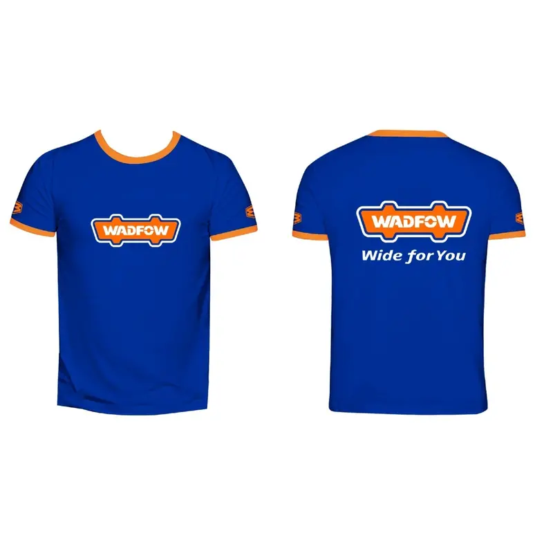 Wadfow Short-Sleeve T-Shirt – 100% Polyester, Round Neck, Lightweight Performance Fabric 1