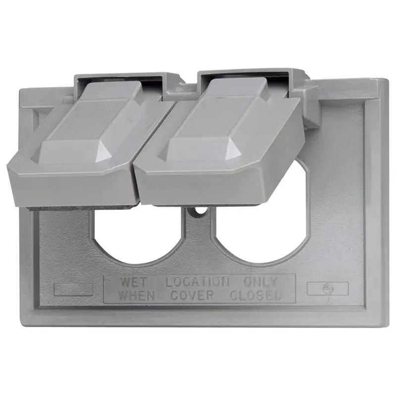 Weatherproof Outdoor Single-Gang Outlet Cover 1