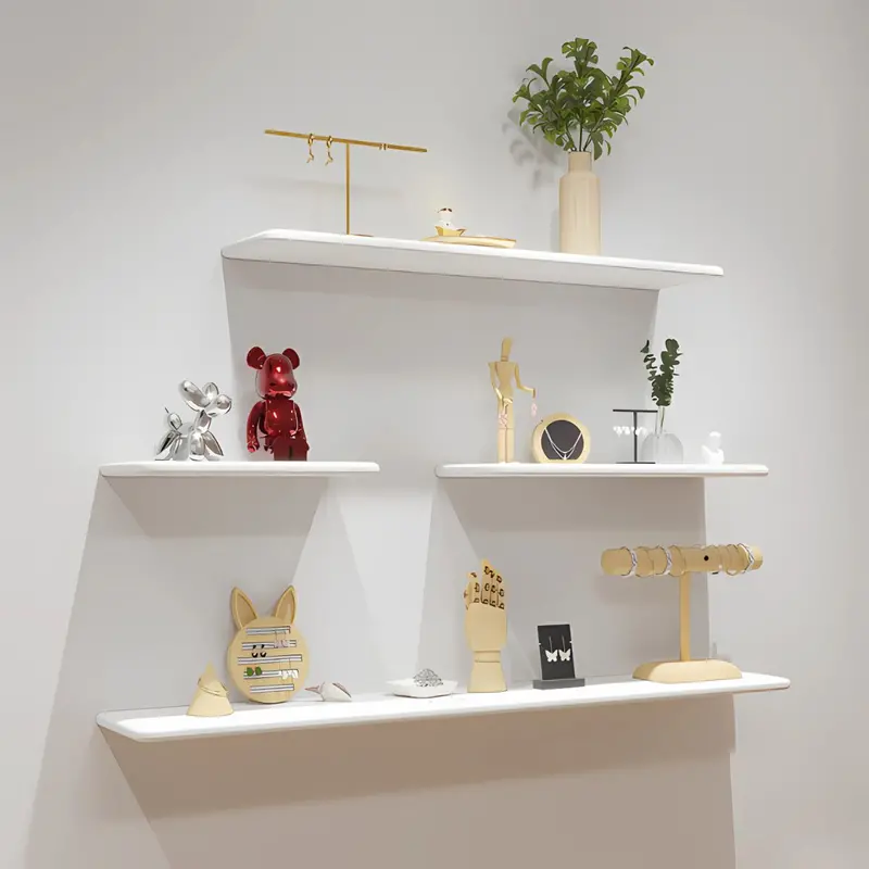 White Floating Wall Shelves – Individual Floating Shelf Boards In Assorted Sizes (Sold Separately) 1