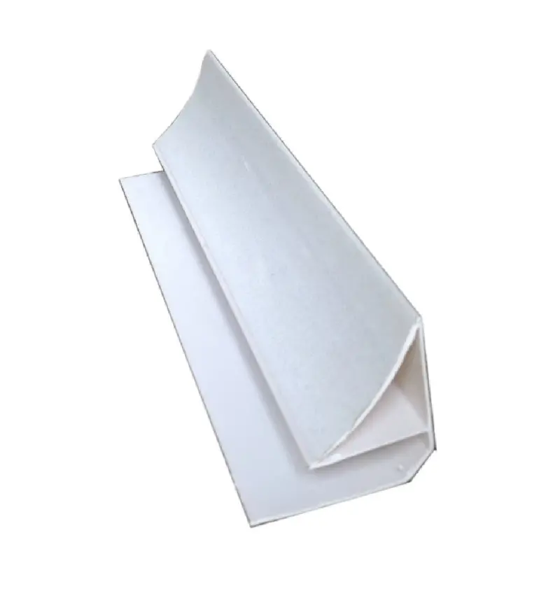 White Gloss Wood-Finish Pvc Ceiling Cove Molding – 5.95M, Sleek Edge Detail & Durable Build 1
