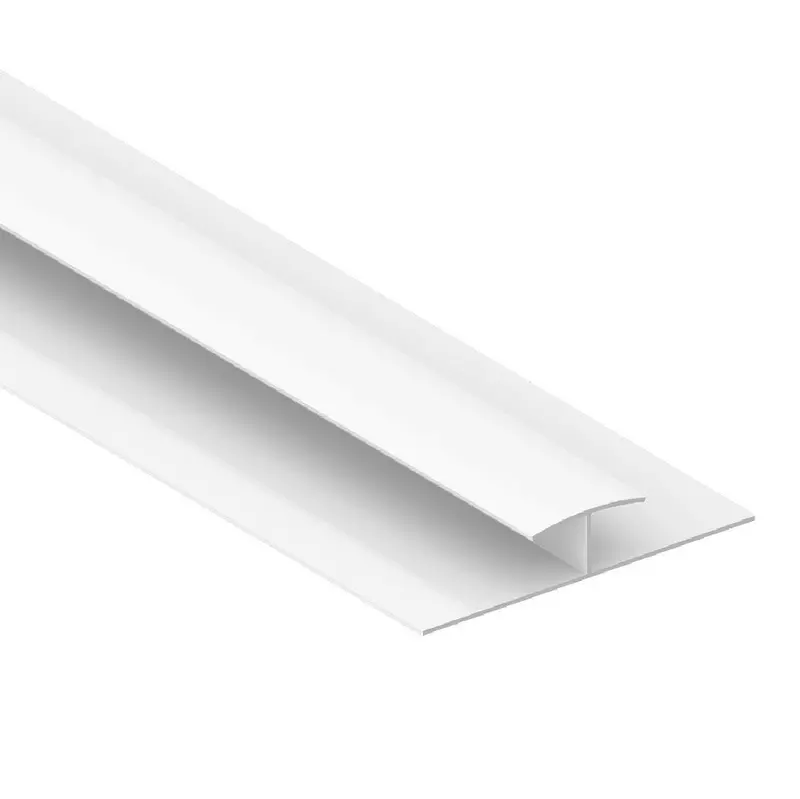 White Pvc Ceiling H-Joint Connector – 5.95M, Corrosion-Resistant & Diy-Friendly 1