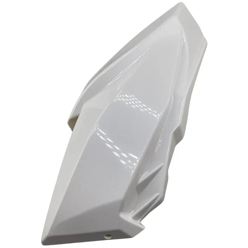 White Right Headlight Guard Cover For Rk150 Motorcycle 1